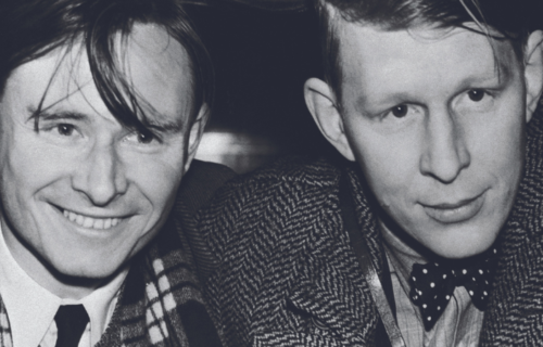 Christopher Isherwood i W.G. Auden wyruszają w podróż do Chin, Londyn, 1938 r. fot. Bettmann / Getty